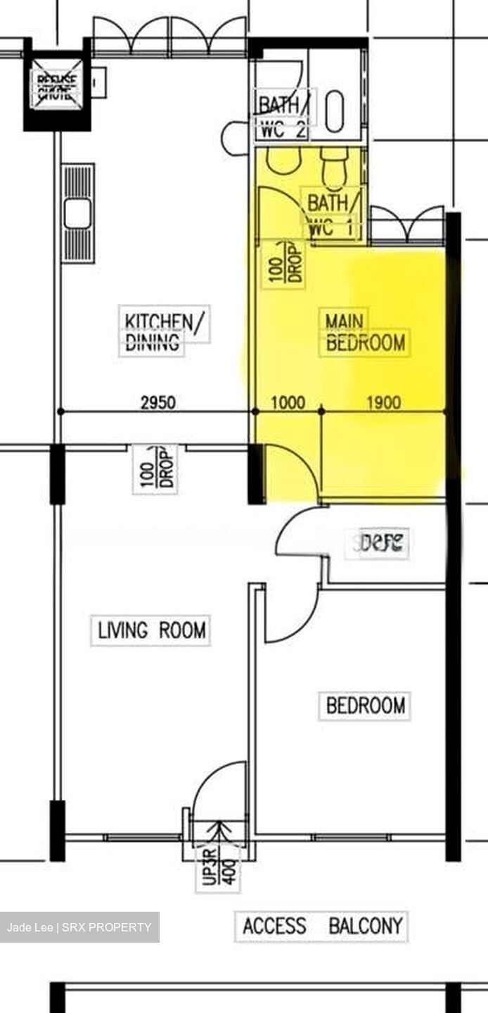 Blk 545 Bedok North Green (Bedok), HDB 3 Rooms #557341201